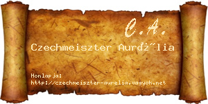 Czechmeiszter Aurélia névjegykártya
